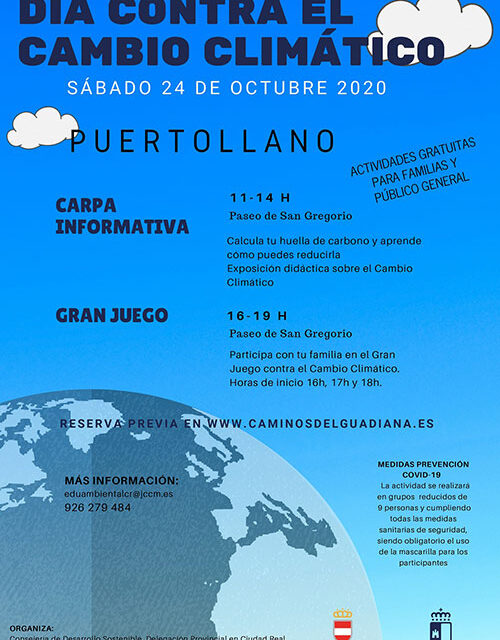Actividades en el Paseo de San Gregorio este sábado en el «Día contra el cambio climático»