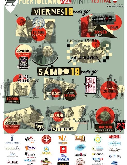 Diez conciertos llenarán de música en directo el fin de semana en el PreWinter Festival